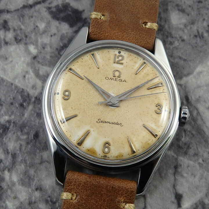 楽天市場】OMEGA Ref.2996-1SC シーマスター ランチェロケース 希少 3 