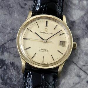 IK RXe[V Be[W EHb` 18C  168.033 K18 OMEGA AeB[N 18K YG 1970N CG[S[h Nm[^[