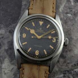 ロレックス オイスターパーペチュアル エクスプローラー 希少 Ref.6150 ファースト 1953年 アンティーク ヴィンテージ 腕時計 ROLEX EXPLORER