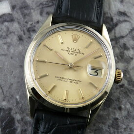 ROLEX オイスターパーペチュアルデイト シャンパンダイヤル 1972年 アンティーク ロレックス ヴィンテージ 自動巻 腕時計
