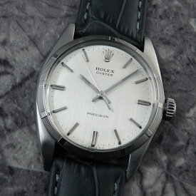 ROLEX アンティーク オイスター オリジナルダイヤル Ref.6427 エンジンターンドベゼル 1965年 ヴィンテージ 機械式時計