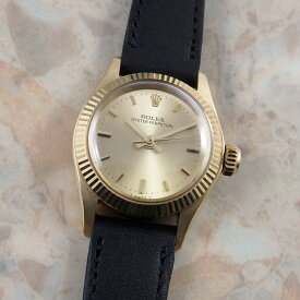 ロレックス オイスター パーペチュアル 6619 YG 金無垢 ROLEX OYSTER PERPETUAL レディースアンティークウォッチ ノンデイト 1965年 ヴィンテージ時計