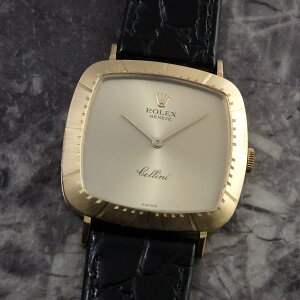 bNX AeB[N Cellini `F[j Ref.4084 18KYG C CG[S[h Be[Wv ROLEX 1975N