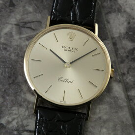 ロレックス 18金無垢 チェリーニ REF.3833 Cal.1600 手巻き ROLEX アンティーク CELLINI ヴィンテージ メンズ 18KYG イエローゴールド1974年