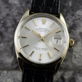 ロレックス オイスターパーペチュアルデイト Ref.1550 希少 シルバーダイヤル 1970年 アンティークウォッチ ROLEX ヴィンテージ 自動巻 機械式腕時計