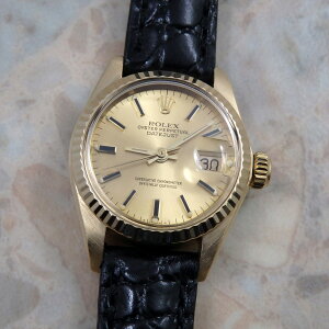 ROLEX bNX fCgWXg ICX^[p[y`A 18 K18 CG[S[h 6917  fB[X 1979N Be[W AeB[Nrv