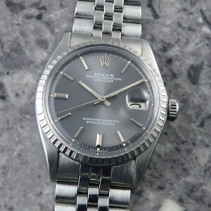 �����b�N�X �f�C�g�W���X�g 1603 �� �O���[ �V�O�}�_�C���� ���B���e�[�W 1971�N�� �A���e�B�[�N �����Y ������ Cal.1570 ROLEX DATEJUST