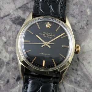 �����b�N�X �G�A�L���O Ref.5520 �u���b�N Air-King ROLEX �A���e�B�[�N 1977�N ���B���e�[�W ������ ���v