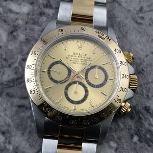 �����b�N�X �f�C�g�i �G���v������ �R���r Ref.16523 1997�N �V�����p�� �S�[���h �_�C���� �N���m�O���t ROLEX �R�X���O���t DAYTONA ���B���e�[�W Cal.4030 �������� ����9�N