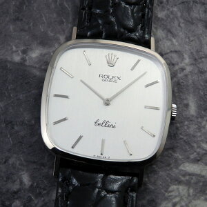 ROLEX �`�F���[�j Ref.4114 �����C �z���C�g�S�[���h 18KWG �� �����b�N�X Cellini �A���e�B�[�N ���B���e�[�W �E�H�b�` 1974�N