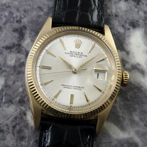 ROLEX �f�C�g�W���X�g ���B���e�[�W�E�H�b�` Ref.1601 YG �����C �C�G���[�S�[���h �� �A���t�@�n���h ��������