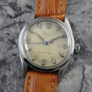 �����b�N�X �I�C�X�^�[ ���C���� �� Herringbone Dial Ref.6444 1956�N ROLEX OYSTER ROYAL �M���[�V�F������ �w�����{�[�� ���B���e�[�W �A���e�B�[�N�E�H�b�` �芪��