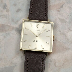 ROLEX ���f�B�[�X �`�F���[�j Ref.3811 ���B���e�[�W 1966�N �����b�N�X K18 �C�G���[�S�[���h Cellini �A���e�B�[�N�E�H�b�` YG �����C