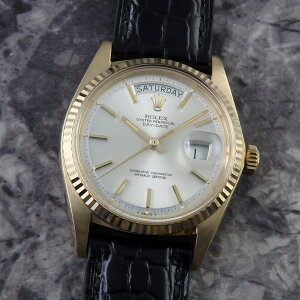 �����b�N�X �f�C�f�C�g Ref.1803 ���B���e�[�W �A���e�B�[�N �E�H�b�` ROLEX �����C 18K YG �C�G���[�S�[���h 1972�N ������ �V���o�[�_�C����