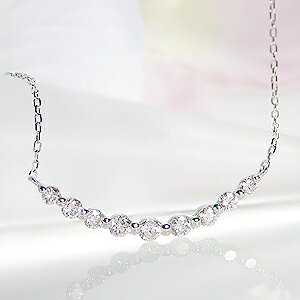 ネックレス プラチナ ラインネックレス ダイヤモンドの通販 価格比較