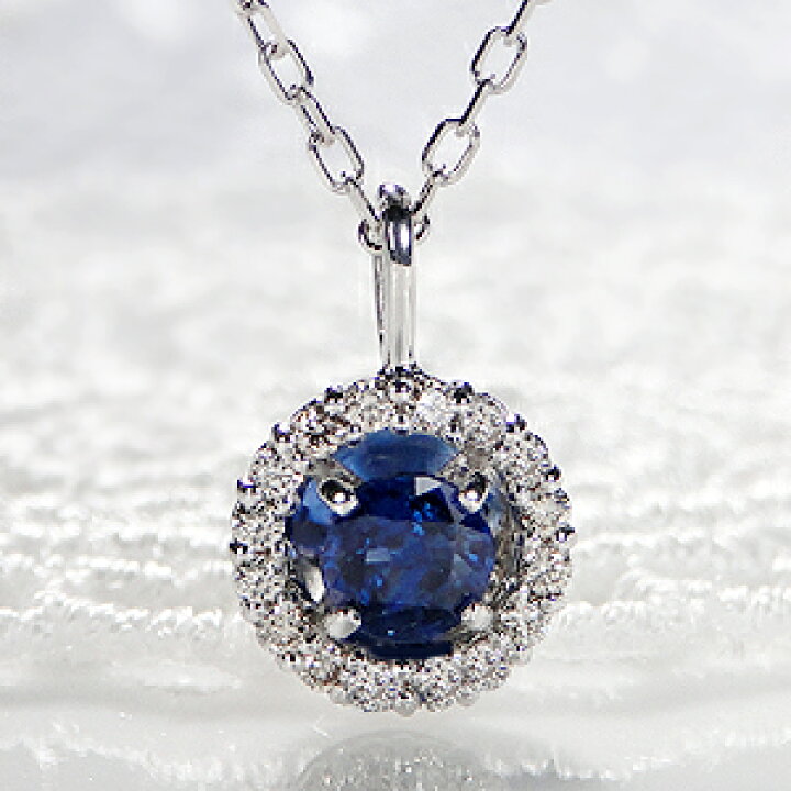 楽天市場】K18WG ダイヤモンド ＆ カラーストーン ネックレス可愛い  