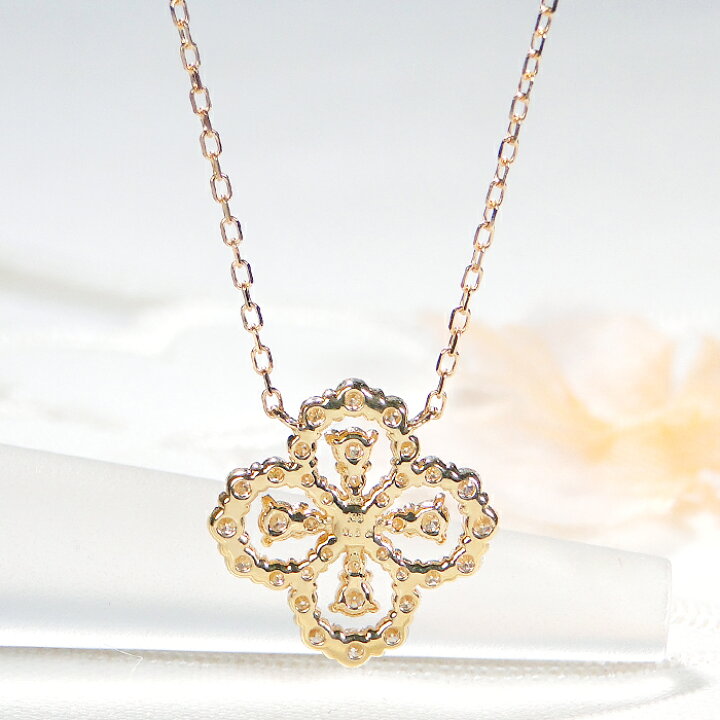 K18YG ダイヤモンド ネックレス 0.50CT K18 K18 天然ダイヤモンド 0.50 