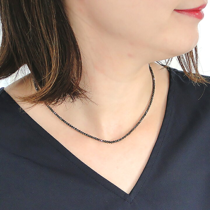 楽天市場】Pt850【20.0ct】ブラックダイヤモンド ネックレスプラチナ 