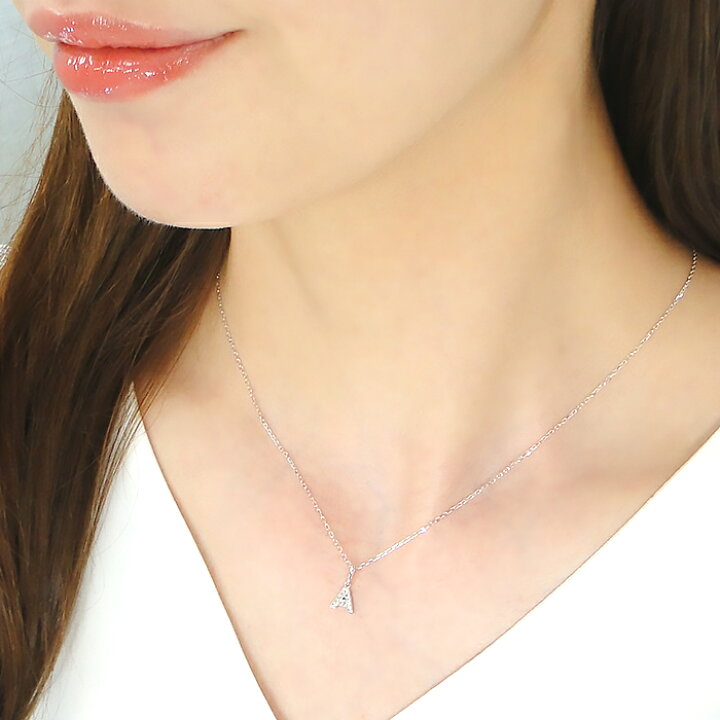 楽天市場】K18WG/YG/PG【0.02～0.04ct】ダイヤモンド アルファベット 