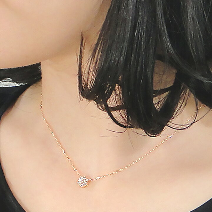 楽天市場】K18WG/YG/PG【0.27ct】フラワーモチーフ ダイヤモンド 