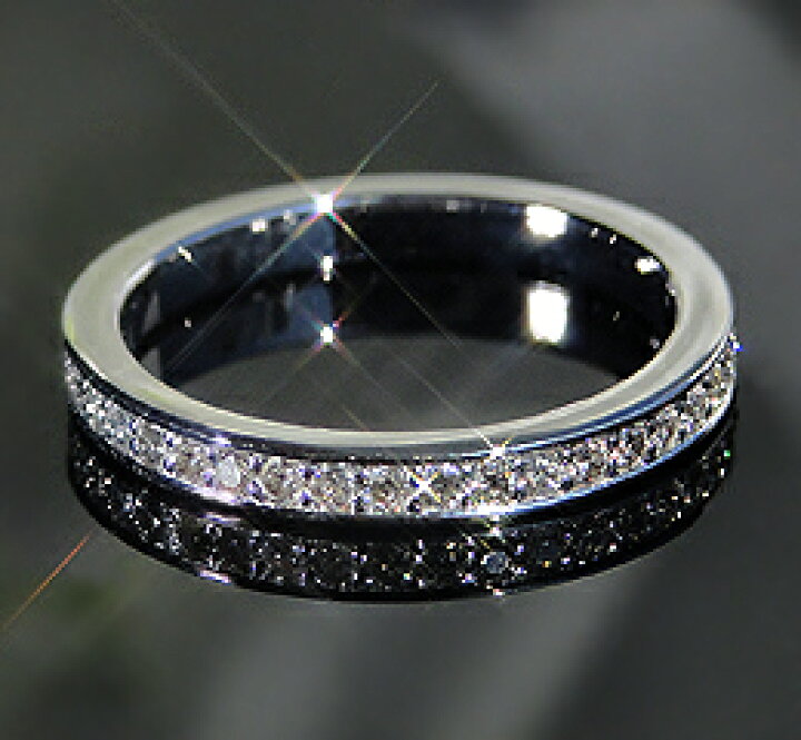 pt950 0.35ctUP フルエタニティリング jewelry shop BeJ 縁があるから引っ掛からない 指輪が回っても平気!! 天然ダイヤモンドリング リング PT950 天然ダイヤモンド フチあり フルエタニティリング 0.5ct 縁があるから引っ掛からない 指輪が回っても平気 プラチナ 人気 指輪 プレゼント ダイヤモンド フルエタ
