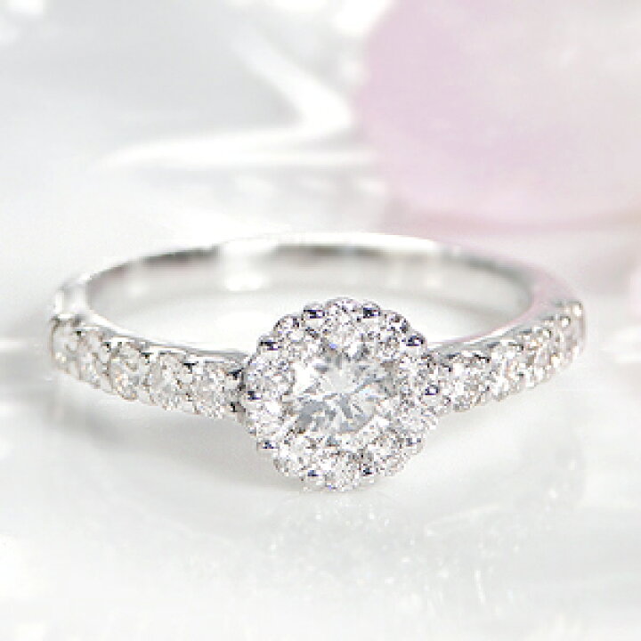 楽天市場】Pt900 0.8ct ダイヤモンド リング指輪 リング プラチナ 