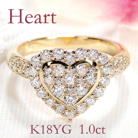 リング 指輪 ダイヤモンド ハート パヴェの人気商品・通販・価格比較 