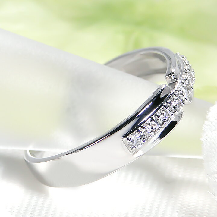 楽天市場】K18YG/PG/WG【0.15ct】ダイヤモンド リング送料無料 代引 