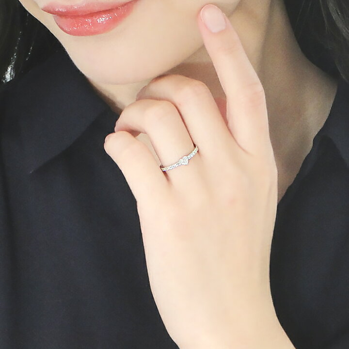 楽天市場】pt900/K18YG/PG/WG【0.38ct】ハートカット ダイヤモンド 