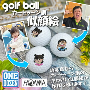 �ʐ^����J�[�g�D�[�����Ȏ���G���o����I HONMA D1 �S���t�{�[���i12��/1Dozen�j �v���[���g�ɂ��œK�� ������ �v�����g �ʐ^ �C���X�g �摜 �}�C�{�[�� GOLF BALL ORIGINAL PRESENT �z���} �M�t�gBOX��