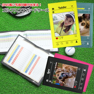 SNS ʐ^ StXRAJ[hz_[ (S16F/3^Cv) {v St XRAJ[hP[X StP[X U[ v StObY Stpi Ehpi golf SCORE CARD CASE bsO