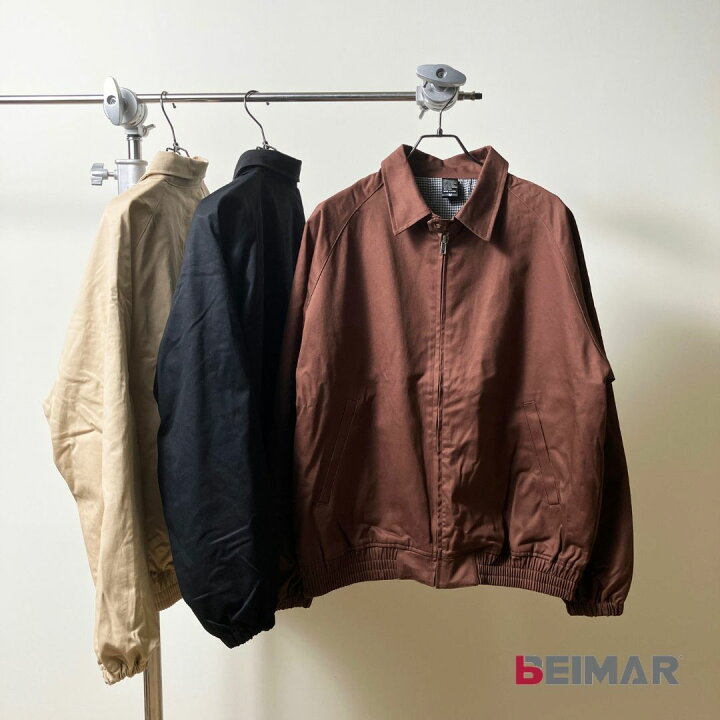 楽天市場】Beimar（ビーマー）Cotton Houndstooth Drizzler Jacket 