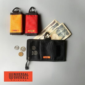 UNIVERSAL　OVERALL（ユニバーサルオーバーオール）コンパクトウォレット【メール便対象】財布 メンズ レディース おしゃれ アウトドア フェス 三つ折り ミニ財布