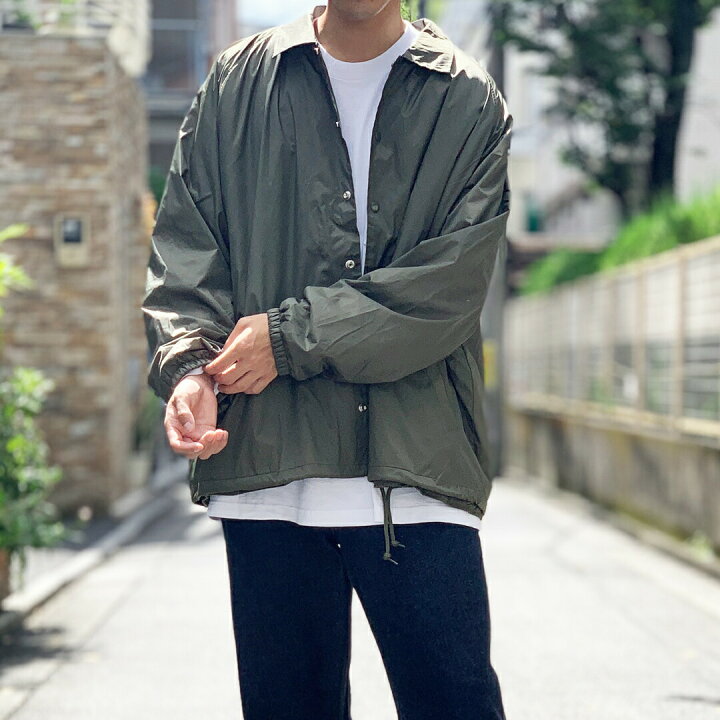 楽天市場 Beimar ビーマー 裏ボアコーチジャケット モダンフィット 宅配便対象 アウター 上着 ファッション メンズ 男性 ブルゾン 長袖 襟付き 無地 秋 アウトドア ストリート系 送料無料 Awesome Closet 楽天市場店