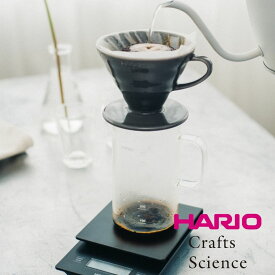 HARIO（ハリオ）Crafts Science（クラフトサイエンス） ビーカーサーバー＆ドリッパーセット【宅配便対象】コーヒー ドリップ セット ドリッパー おしゃれ