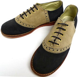 MONITALY / モニタリー 2トーン スエード サドルシューズ　8C(24.5-25cm相当)【中古】