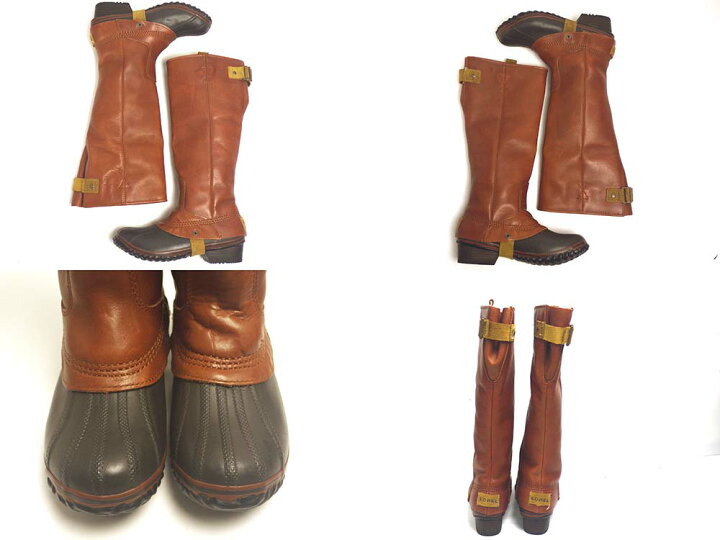 楽天市場】SOREL / ソレル レザー スノーブーツ US6(23cm相当 