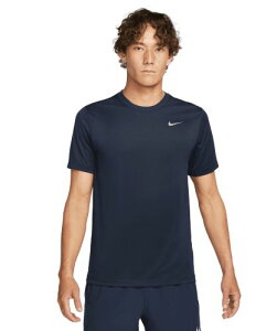 NIKE(ナイキ) Dri-FIT メンズ フィットネス Tシャツ DX0990 Col.451 オブシディアン/マットシルバー(EC)