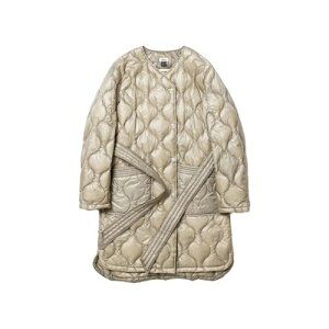 NANGA(�i���K) ONION QUILT NO COLLAR DOWN HALF COAT(WOMEN)�yEC�z