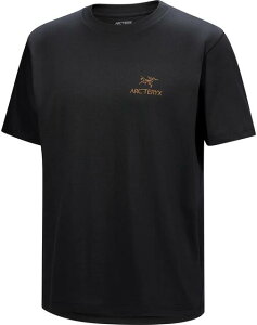 ARC�fTERYX(�A�[�N�e���N�X) Kragg SL Cotton Bird Word SS M (�N���b�O SL �R�b�g�� �o�[�h ���[�h �V���[�g�X���[�u �����Y) X00000953504 Col.24K Black 26�N�t�ă��f��