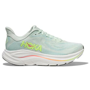 HOKA(�z�J) CLIFTON 10�@1162031 �i���f�B�[�X�j Col.SLSSN�iSEA GLASS / NEON FLAME�j 26�N�t�ă��f��