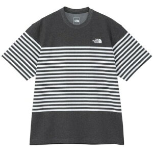 THE NORTH FACE(�U�E�m�[�X�E�t�F�C�X) S/S PANEL BORDER T NT32406 Col.ZC:MIX�`���R
