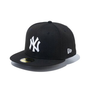 NEW ERA(�j���[�G��) 59FIFTY �j���[���[�N�E�����L�[�X �u���b�N × �z���C�g 14525208�iEC)