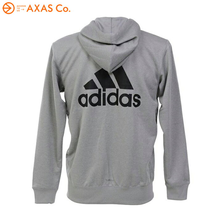 楽天市場 アウトレット Adidas アディダス ライトスウェットフルジップパーカー Fao87 Col Mgreyh 41 Axas Co Online Collection