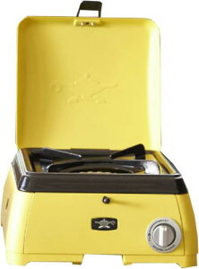 Aladdin(�A���W��) �|�[�^�u�� �K�X �J�Z�b�g�R���� kama-do(�V���O��) SAG-K29A Col.Y �C�G���[ Size:�g�p��:�� W30.0XD41.2XH35.0cm�@���[���F�� W30.0XD31.4XH16.6cm�@�d�ʁF�� 3.3kg