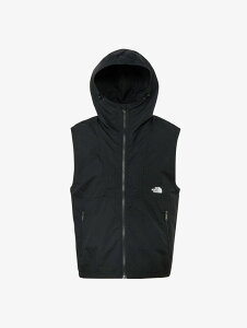 THE NORTH FACE(�U�E�m�[�X�E�t�F�C�X) Compact Hooded Vest (�R���p�N�g�t�[�f�b�h�x�X�g) NP22635 Col.K �u���b�N 26�N�t�ă��f��