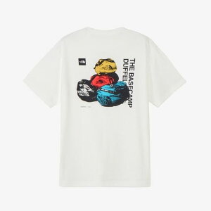THE NORTH FACE(�U�E�m�[�X�E�t�F�C�X) S/S Base Camp Duffel Graphic Tee �V���[�g�X���[�u�x�[�X�L�����v�_�b�t���O���t�B�b�N�e�B�[ NT32647 Col.W �z���C�g 26�N�t�ă��f��