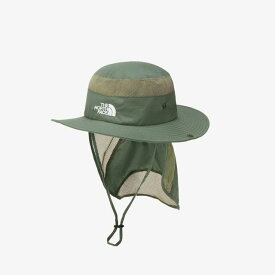 THE NORTH FACE(ザ・ノース・フェイス) Kids' Sunshield Hat サンシールドハット（キッズ） NNJ02521 Col.DG ダックグリーン 26年春夏モデル