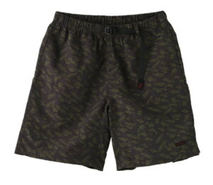 GRAMICCI(�O���~�`) NYLON PACKABLE G-SHORT G6SM-P082 Col.BROWN LEAF 26�N�t�ă��f��
