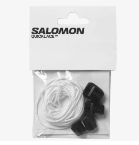 SALOMON(�T������) QUICKLACE KIT L47379600 Col.NATURAL./BLACK 26�N�t�ă��f��
